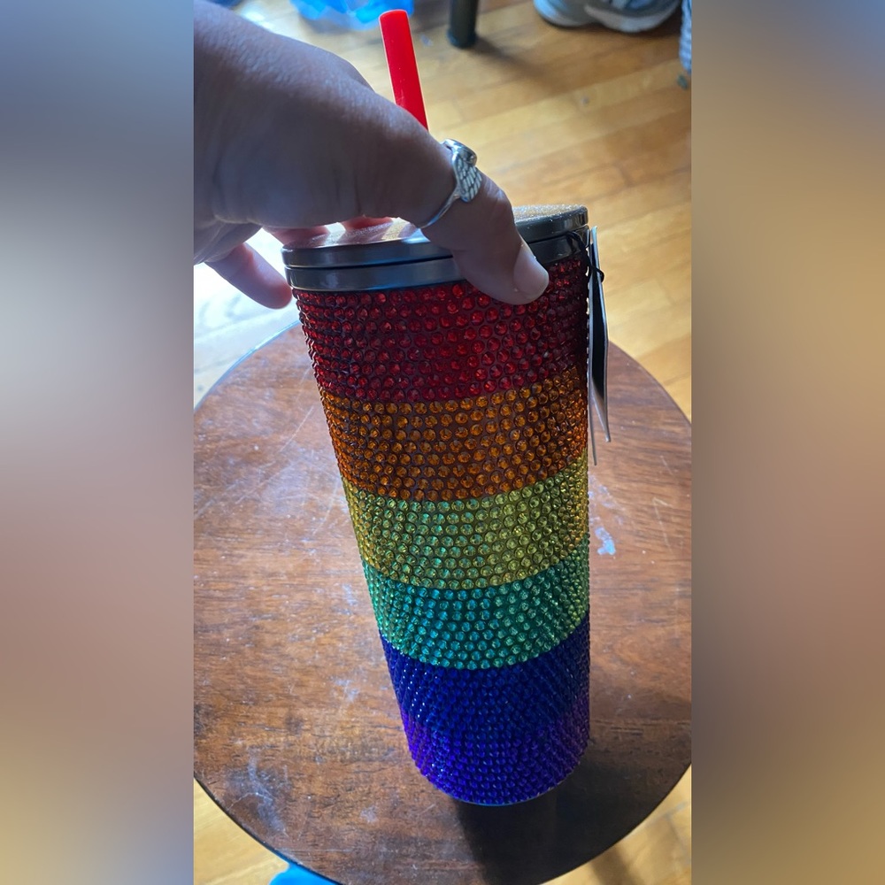 Hydrapeak Rainbow Rhinestone Tumbler 25OZ